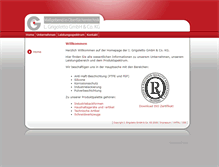 Tablet Screenshot of grigoletto.de